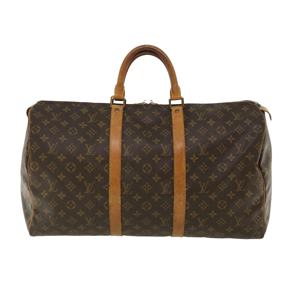 LOUIS VUITTON Monogram Keepall 50 Boston Bag M41426 LV jk2794