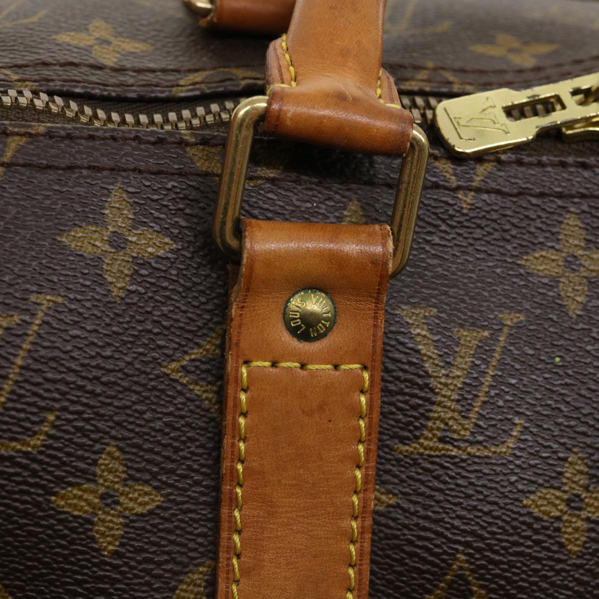 LOUIS VUITTON Monogram Keepall 50 Boston Bag M41426 LV jk2795
