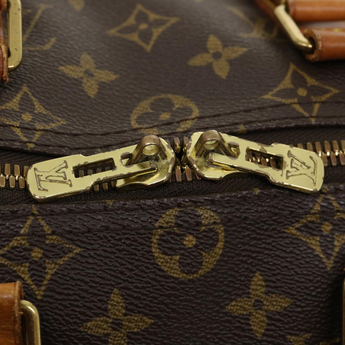 LOUIS VUITTON Monogram Keepall 45 Boston Bag M41428 LV jk2796