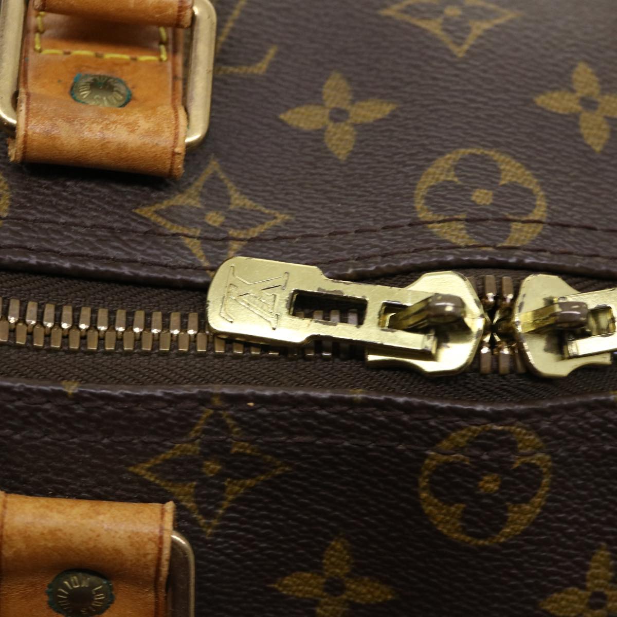 LOUIS VUITTON Monogram Keepall 45 Boston Bag M41428 LV jk2798