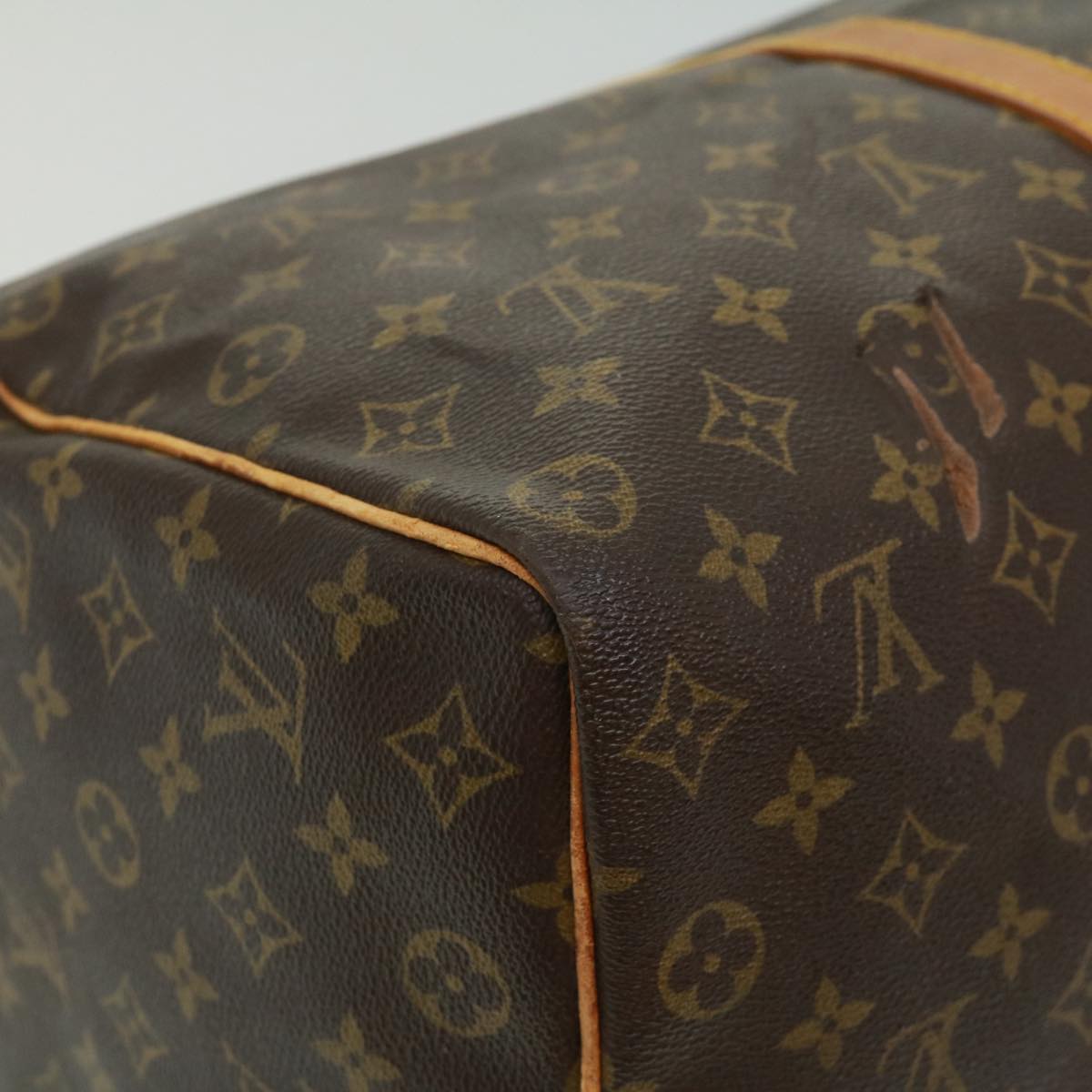 LOUIS VUITTON Monogram Keepall 50 Boston Bag M41426 LV jk2801