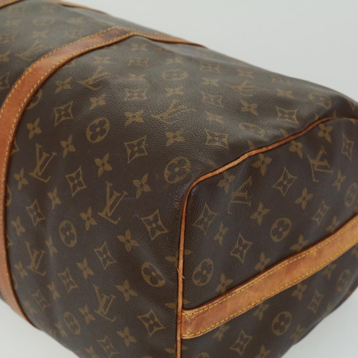 LOUIS VUITTON Monogram Keepall Bandouliere 50 Boston Bag M41416 LV jk2809