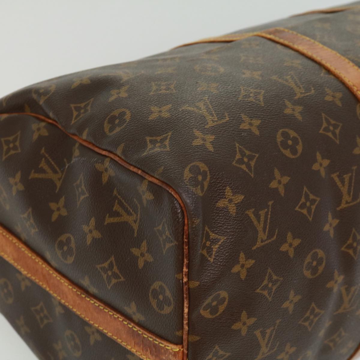 LOUIS VUITTON Monogram Keepall Bandouliere 50 Boston Bag M41416 LV jk2809