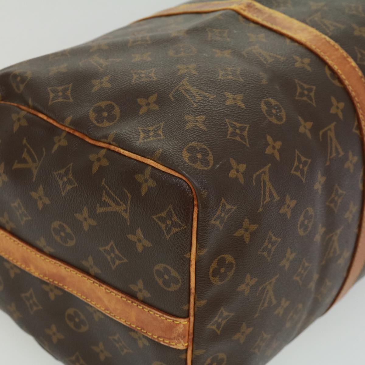 LOUIS VUITTON Monogram Keepall Bandouliere 50 Boston Bag M41416 LV jk2809