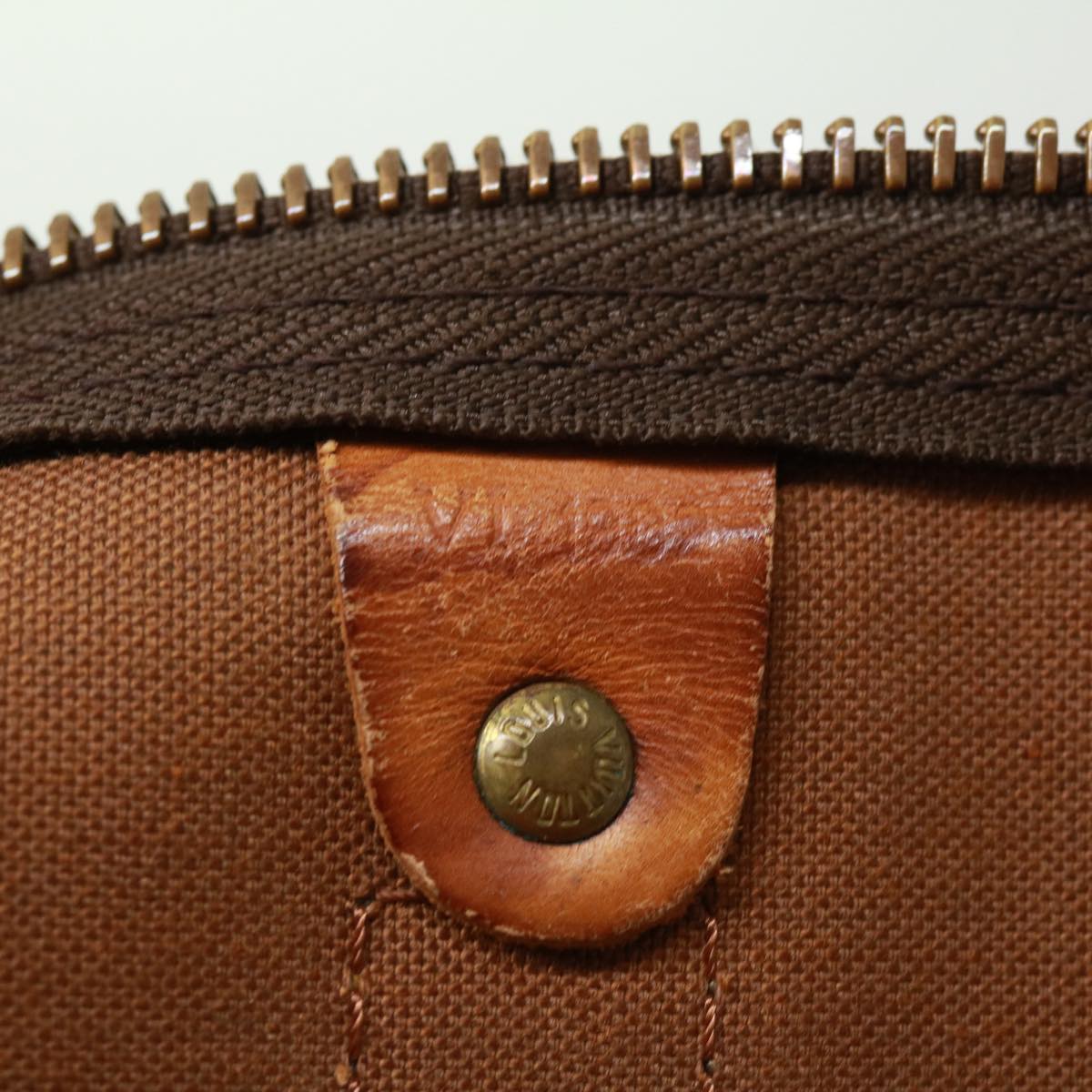 LOUIS VUITTON Monogram Keepall Bandouliere 50 Boston Bag M41416 LV jk2809