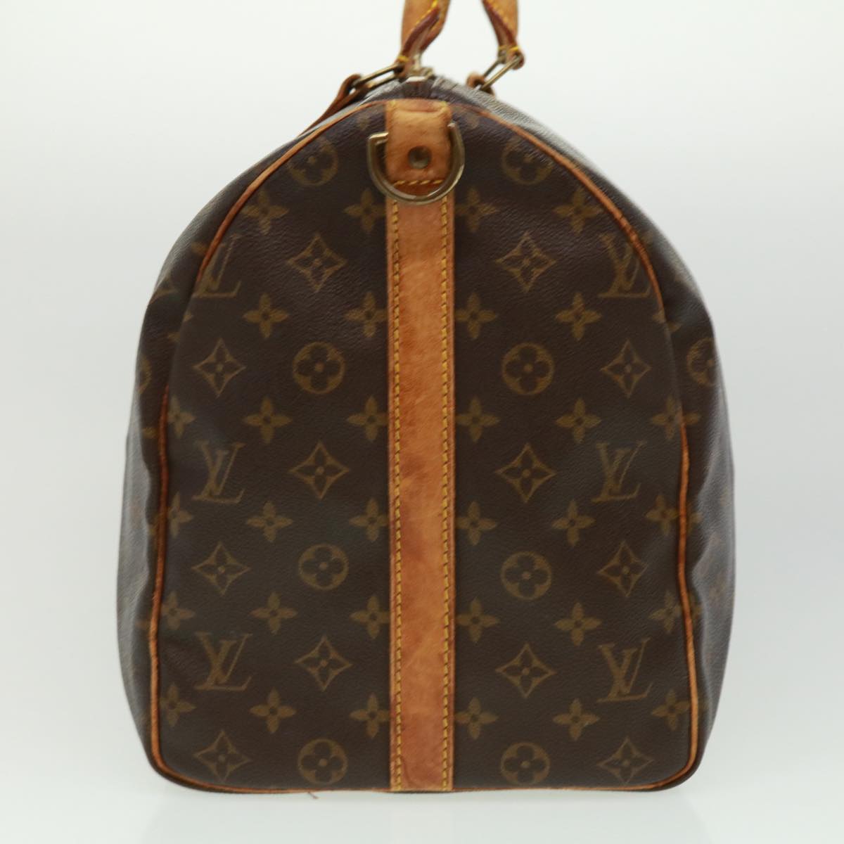 LOUIS VUITTON Monogram Keepall Bandouliere 50 Boston Bag M41416 LV jk2809