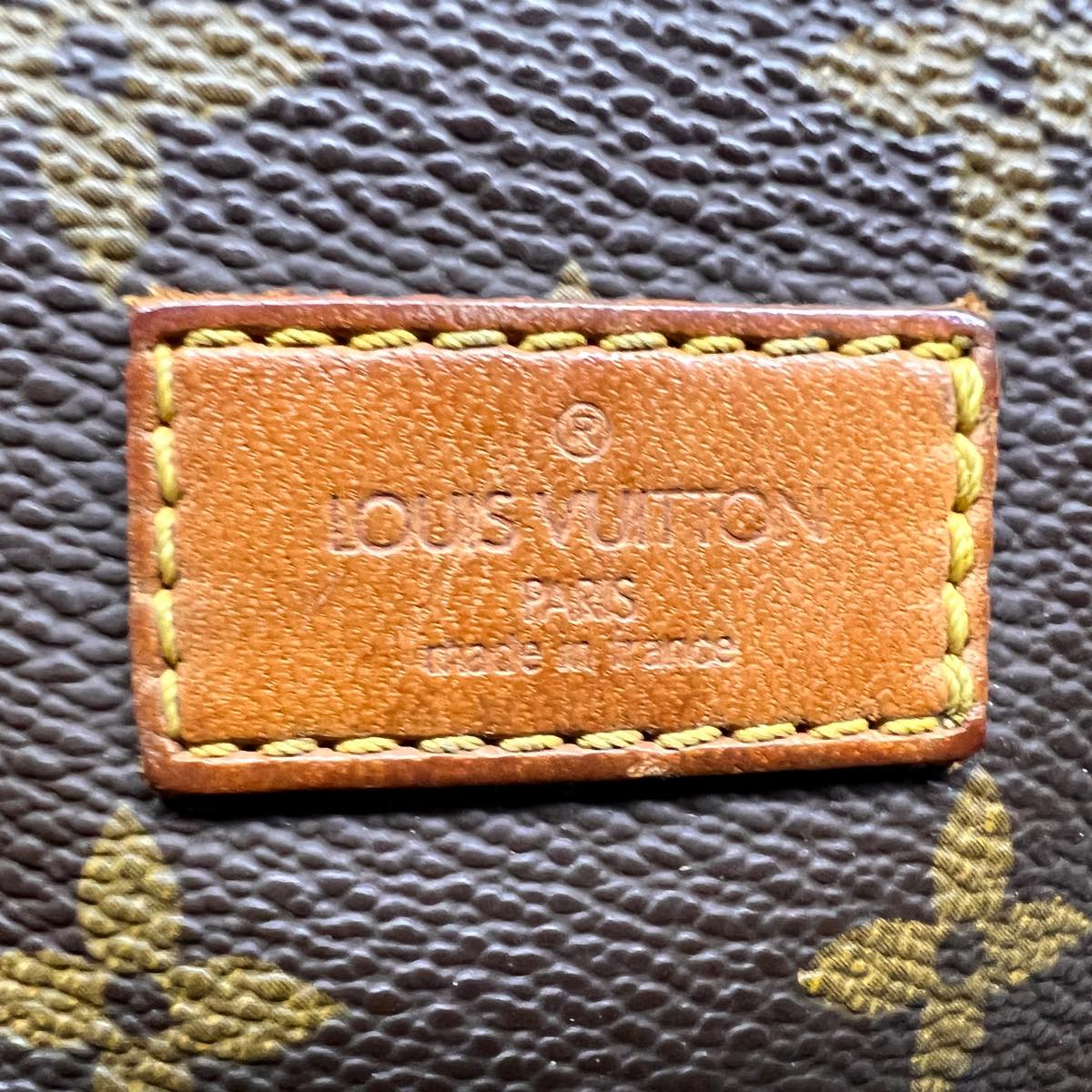 LOUIS VUITTON Monogram Saumur 35 Shoulder Bag M42254 LV jk2817