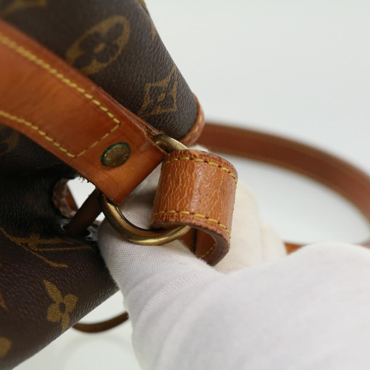 LOUIS VUITTON Monogram Petit Noe Shoulder Bag M42226 LV jk2852