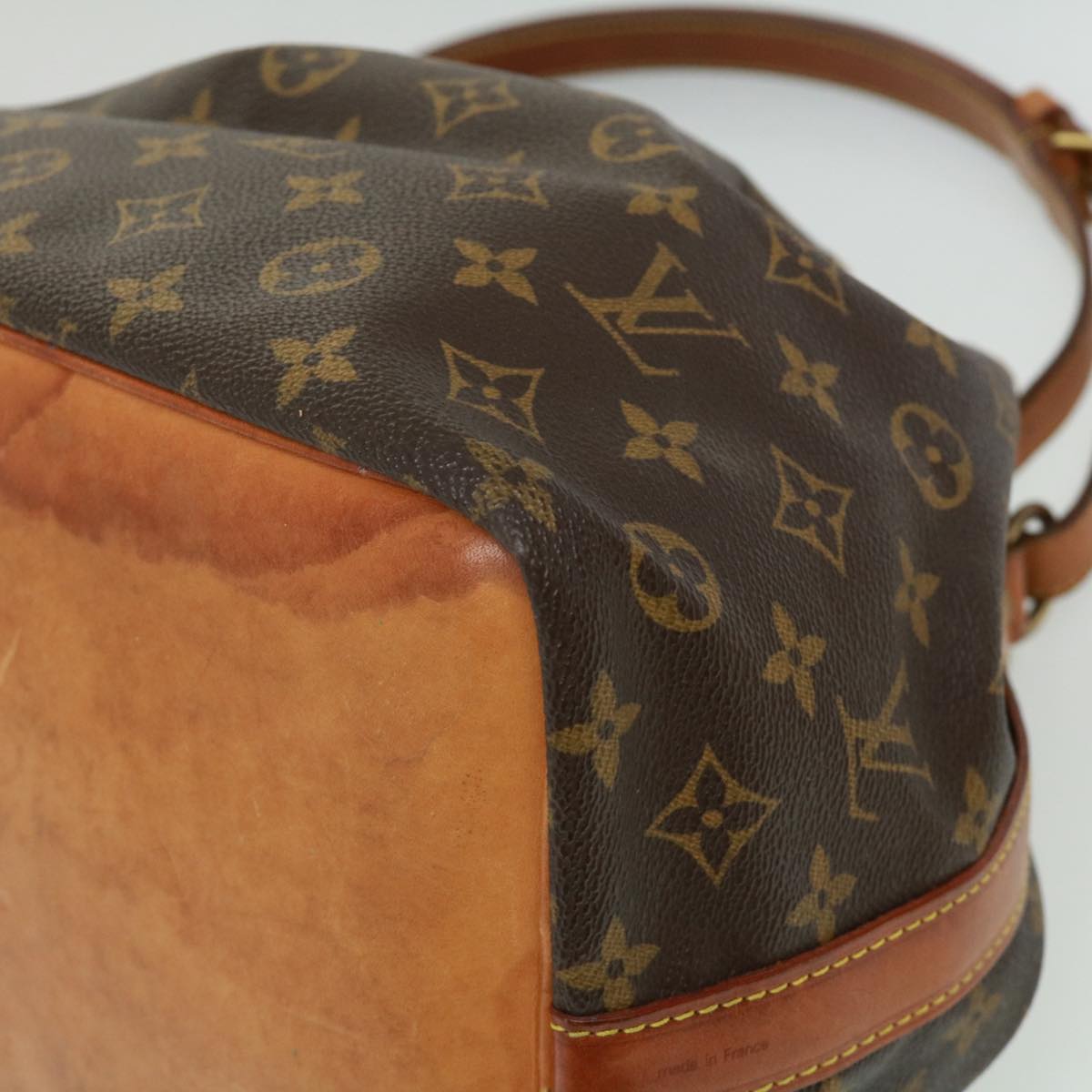 LOUIS VUITTON Monogram Petit Noe Shoulder Bag M42226 LV jk2852