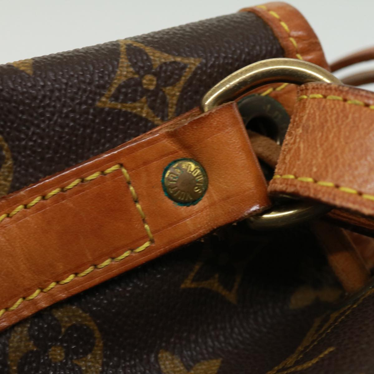 LOUIS VUITTON Monogram Petit Noe Shoulder Bag M42226 LV jk2852
