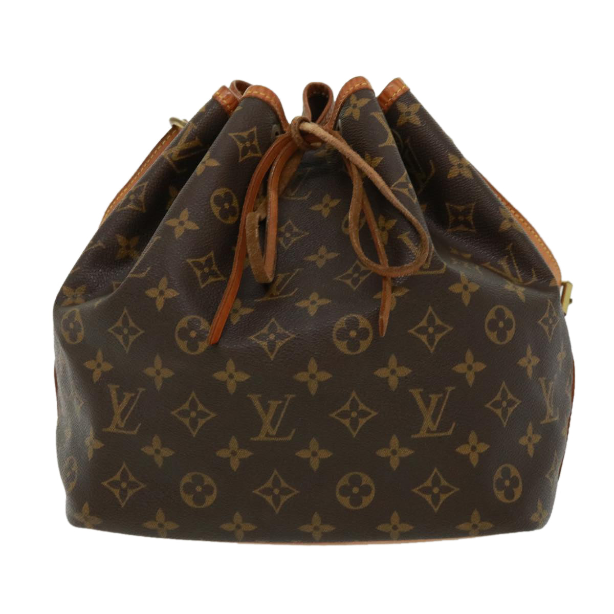 LOUIS VUITTON Monogram Petit Noe Shoulder Bag M42226 LV jk2852