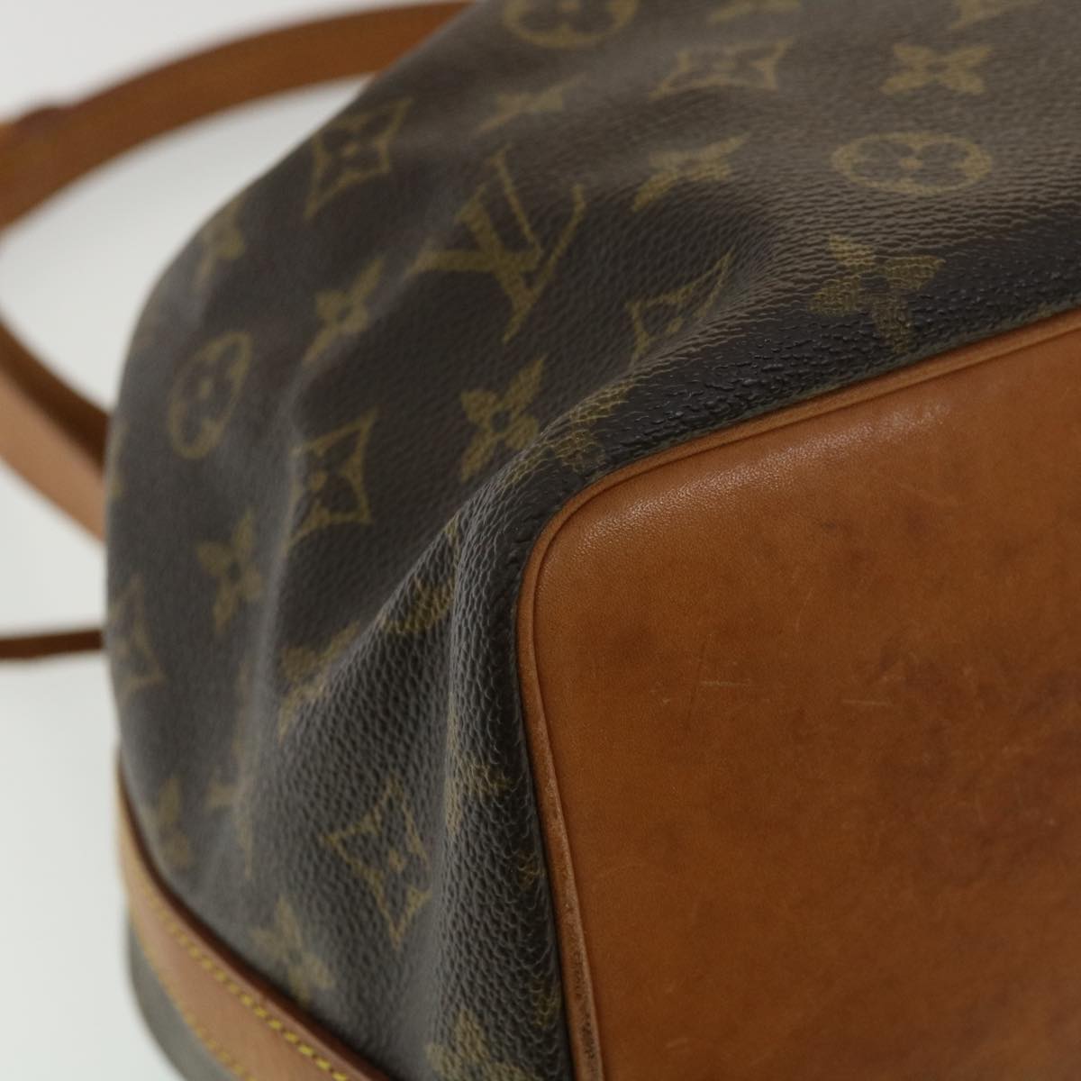 LOUIS VUITTON Monogram Petit Noe Shoulder Bag M42226 LV jk2858