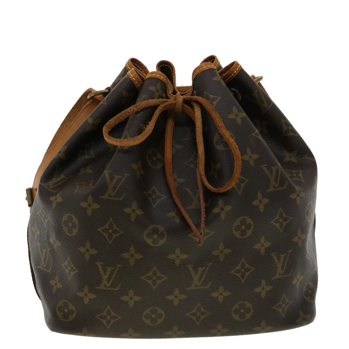 LOUIS VUITTON Monogram Petit Noe Shoulder Bag M42226 LV jk2858