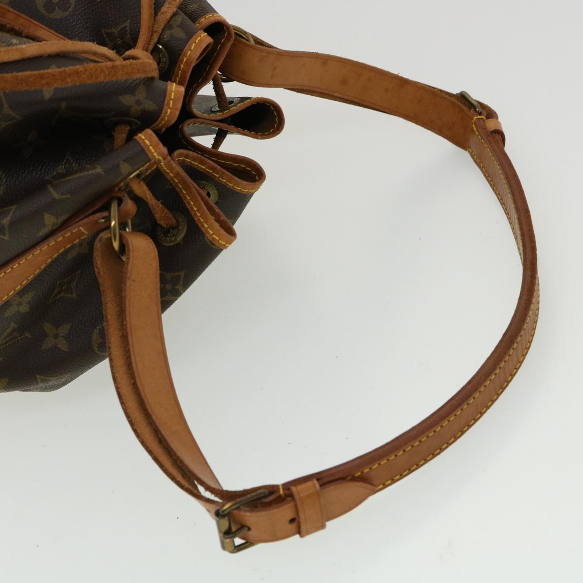 LOUIS VUITTON Monogram Petit Noe Shoulder Bag M42226 LV jk2858