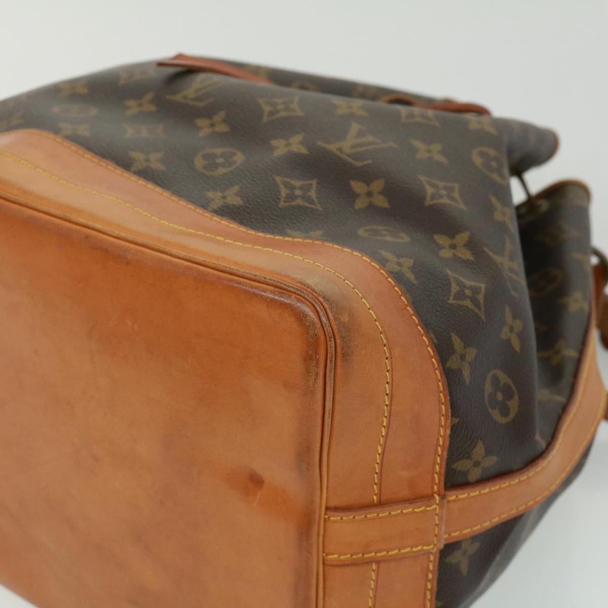 LOUIS VUITTON Monogram Noe Shoulder Bag M42224 LV jk2866