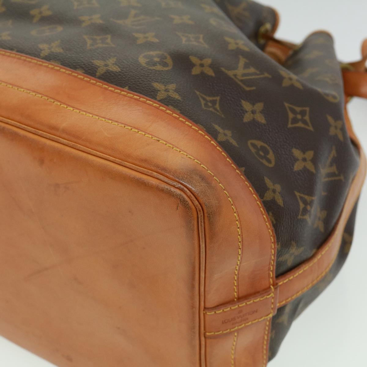 LOUIS VUITTON Monogram Noe Shoulder Bag M42224 LV jk2866