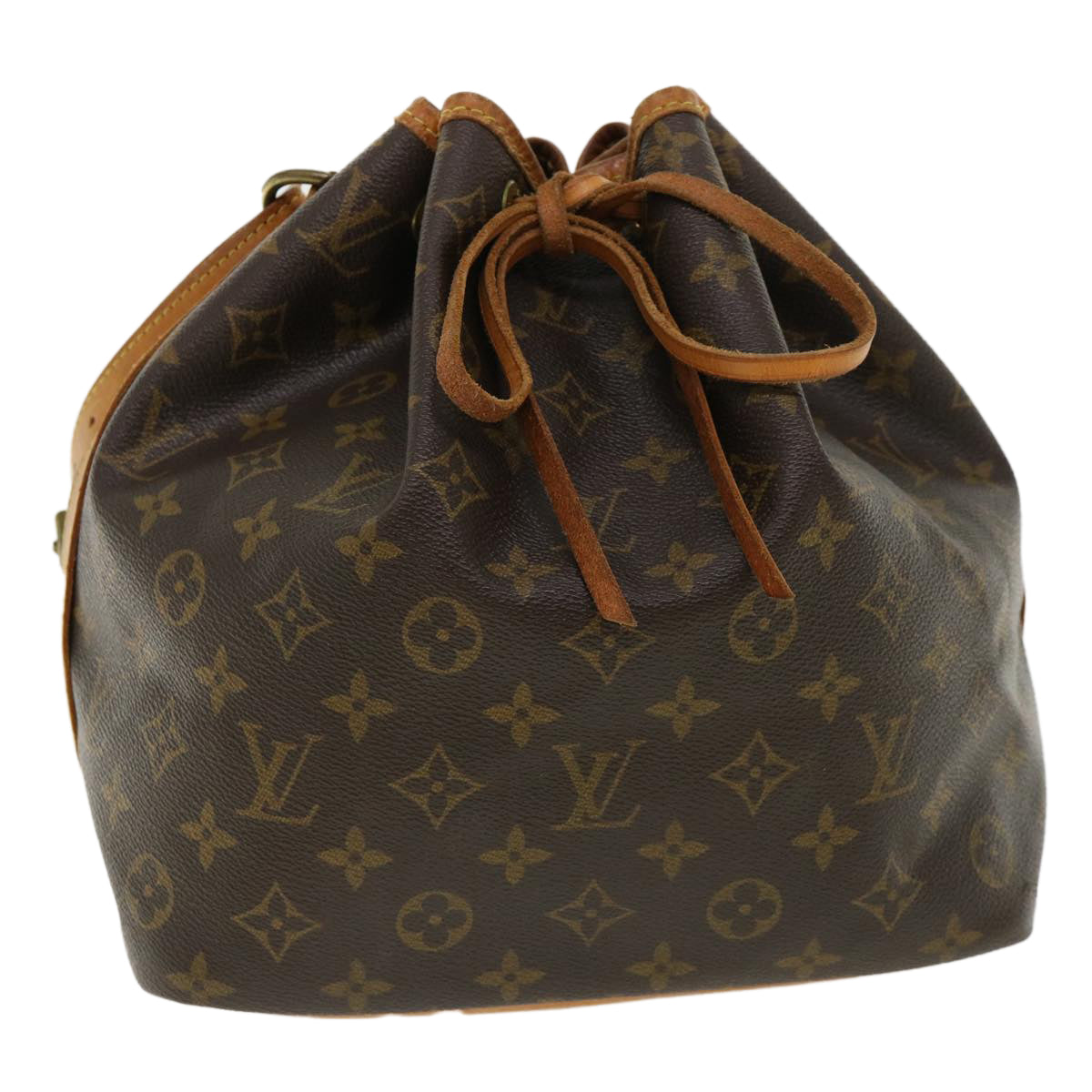 LOUIS VUITTON Monogram Petit Noe Shoulder Bag M42226 LV jk2877