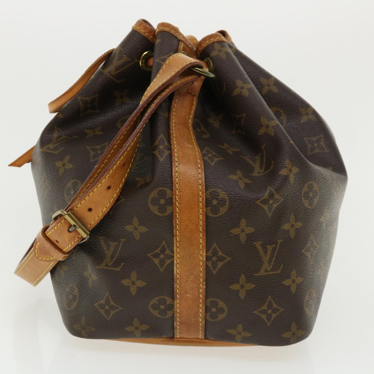 LOUIS VUITTON Monogram Petit Noe Shoulder Bag M42226 LV jk2877