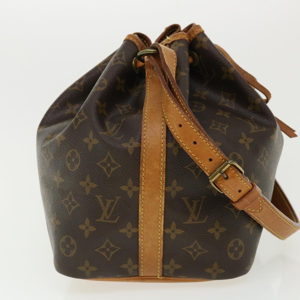 LOUIS VUITTON Monogram Petit Noe Shoulder Bag M42226 LV jk2877