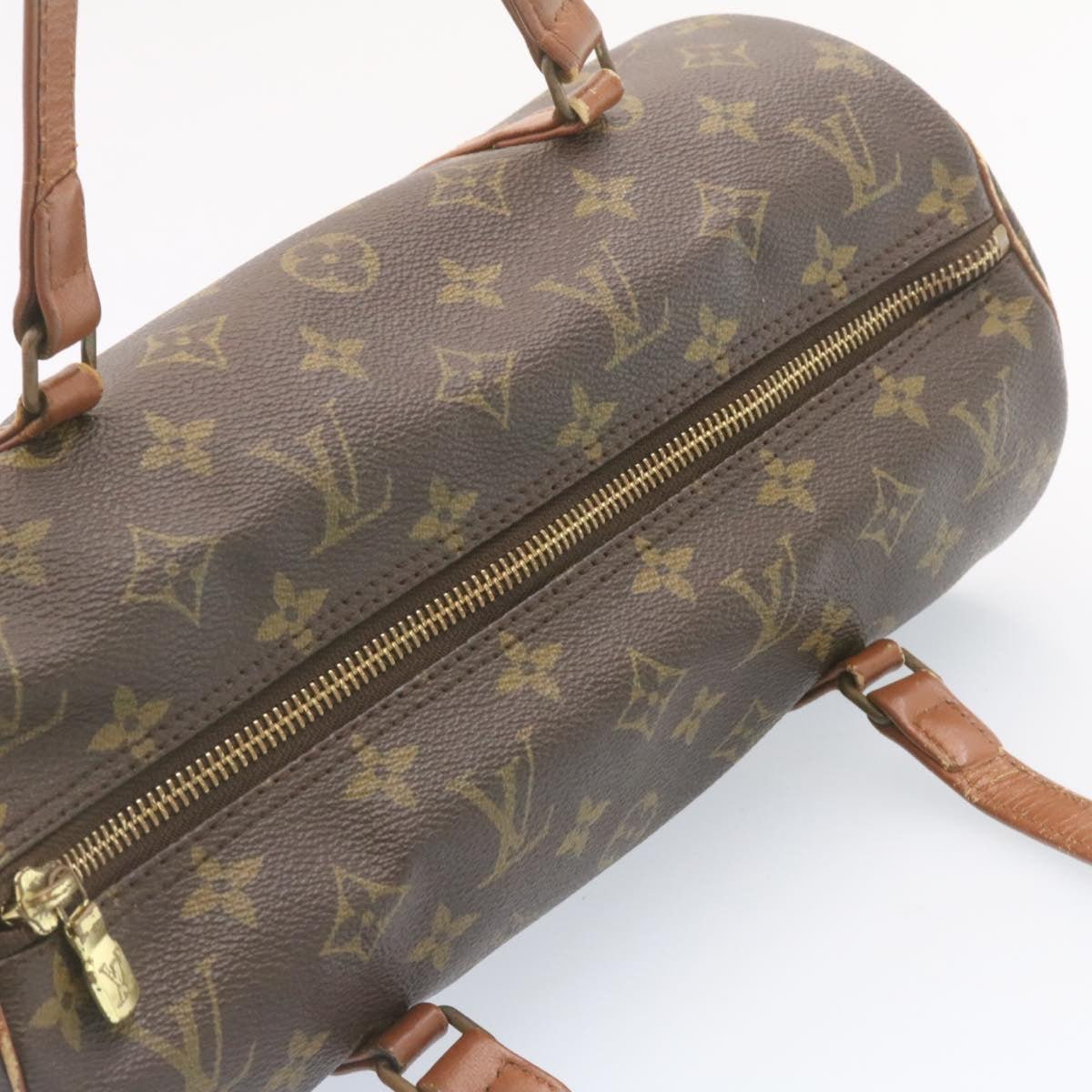 LOUIS VUITTON Monogram Papillon 30 Hand Bag Vintage M51365 LV jk290