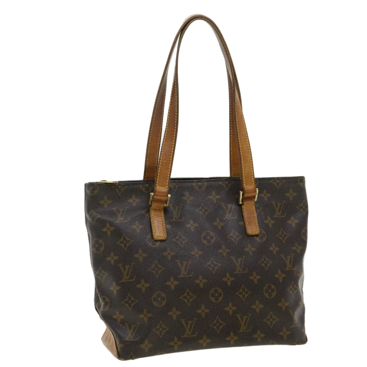 LOUIS VUITTON Monogram Cabas Piano Tote Bag M51148 LV jk2904