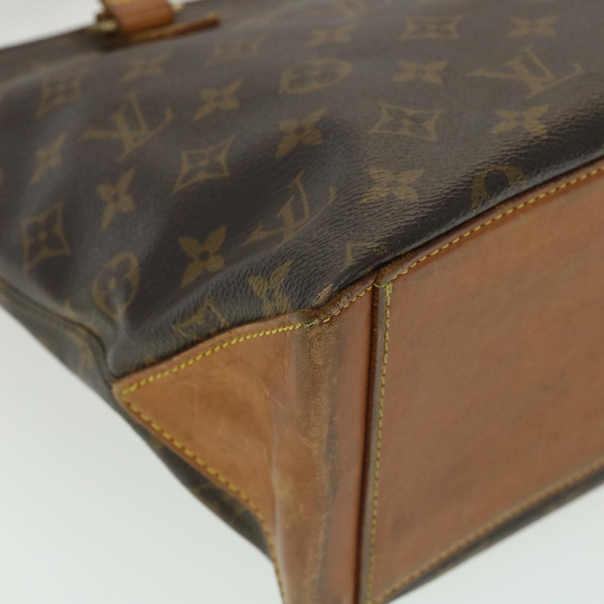 LOUIS VUITTON Monogram Cabas Piano Tote Bag M51148 LV jk2904
