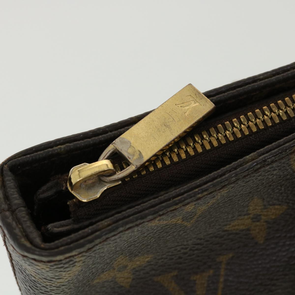 LOUIS VUITTON Monogram Cabas Piano Tote Bag M51148 LV jk2904