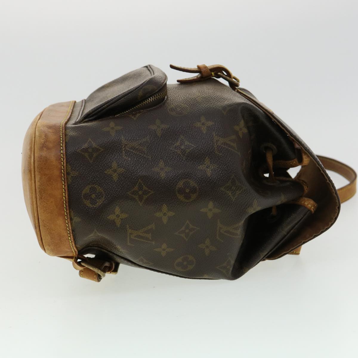 LOUIS VUITTON Monogram Montsouris MM Backpack M51136 LV jk2936