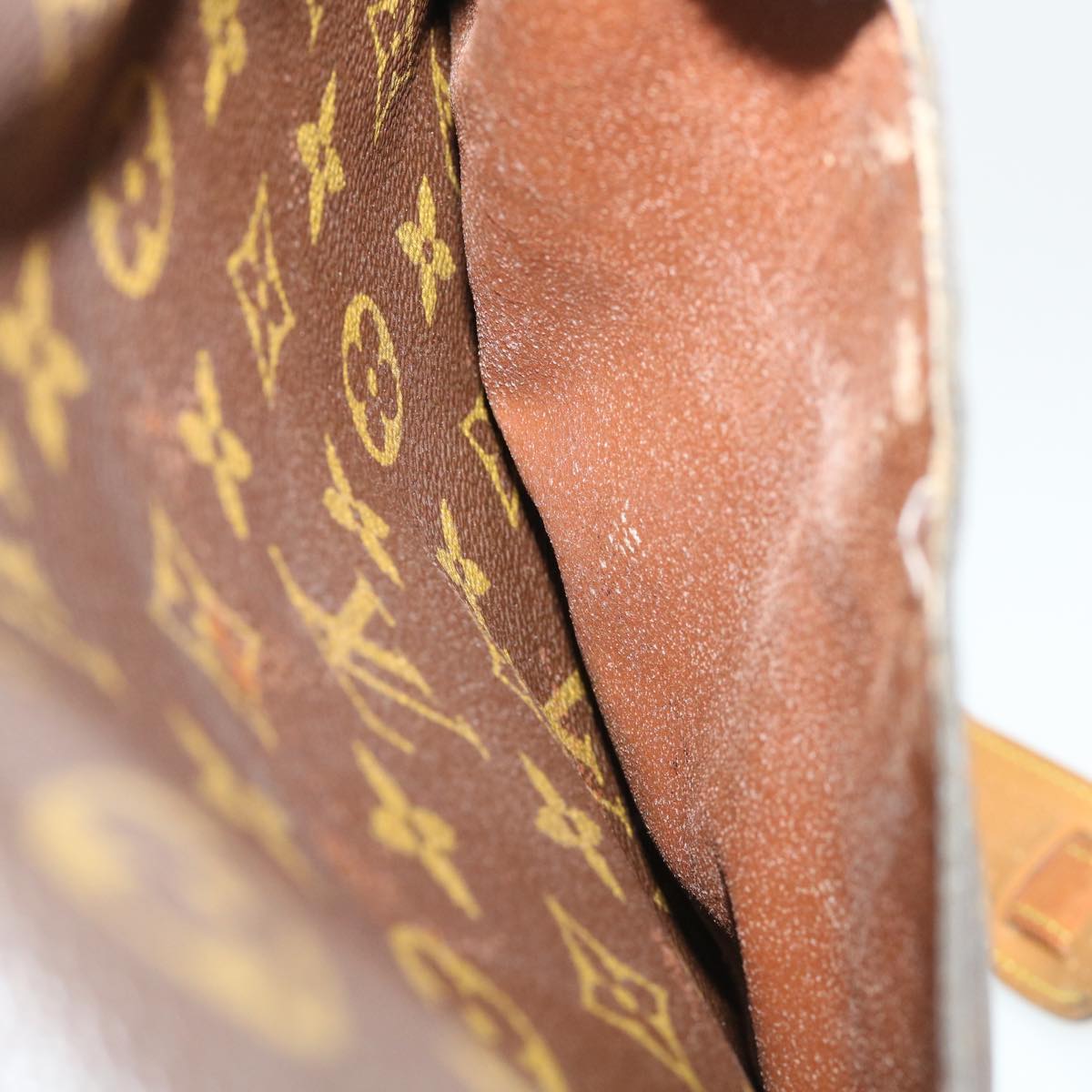 LOUIS VUITTON Monogram Saint Cloud GM Shoulder Bag M51242 LV jk2965