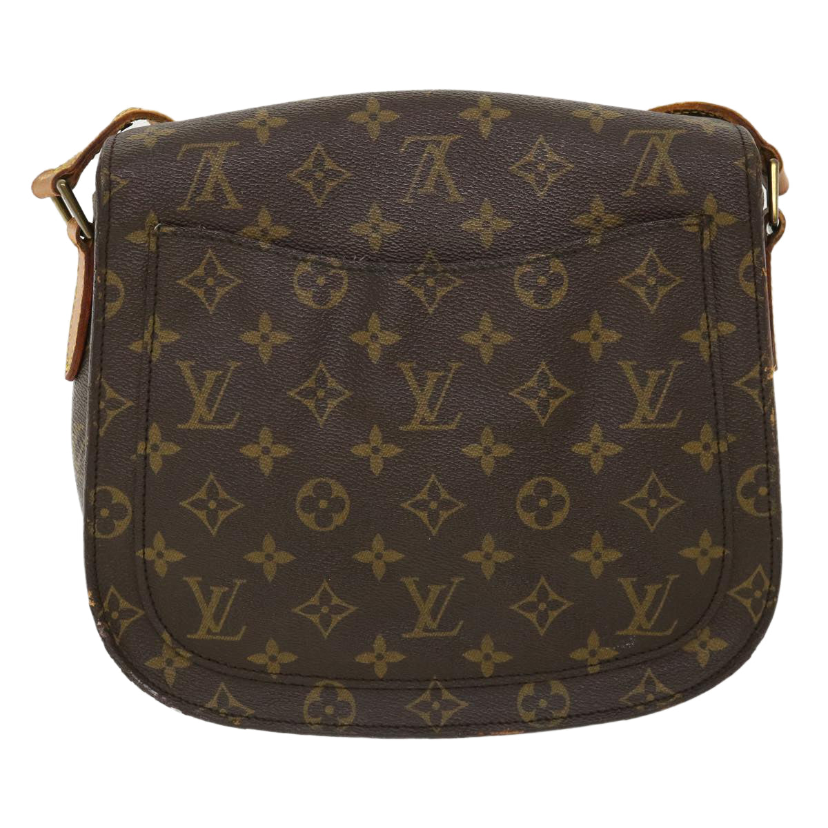 LOUIS VUITTON Monogram Saint Cloud GM Shoulder Bag M51242 LV jk2965