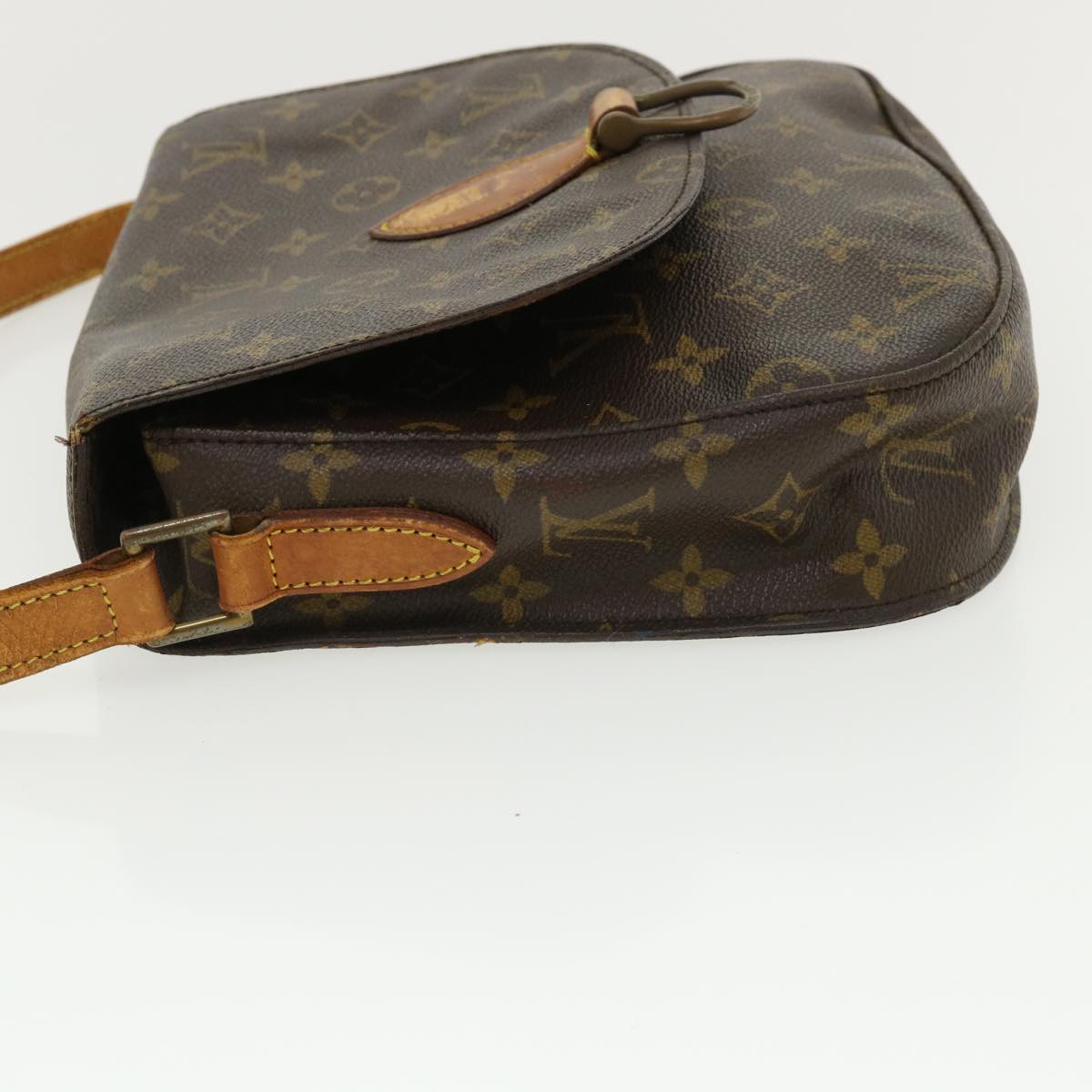LOUIS VUITTON Monogram Saint Cloud GM Shoulder Bag M51242 LV jk2965