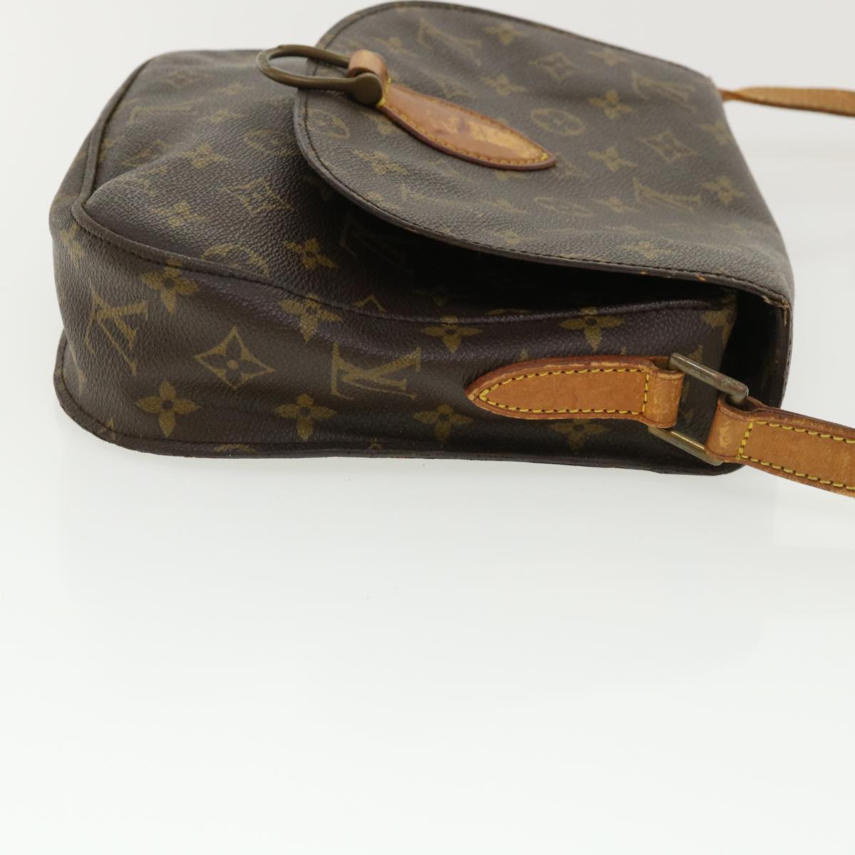 LOUIS VUITTON Monogram Saint Cloud GM Shoulder Bag M51242 LV jk2965