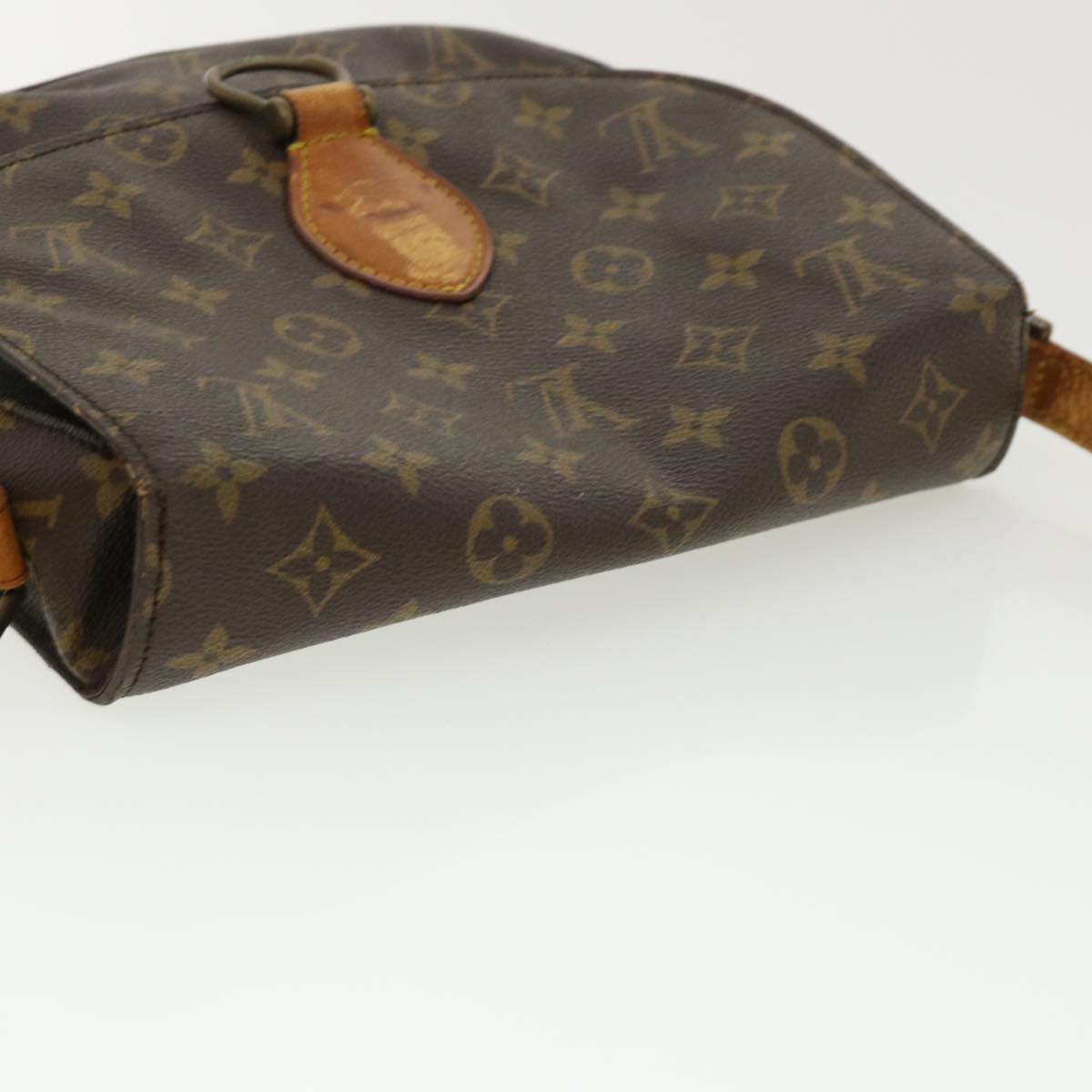 LOUIS VUITTON Monogram Saint Cloud GM Shoulder Bag M51242 LV jk2965
