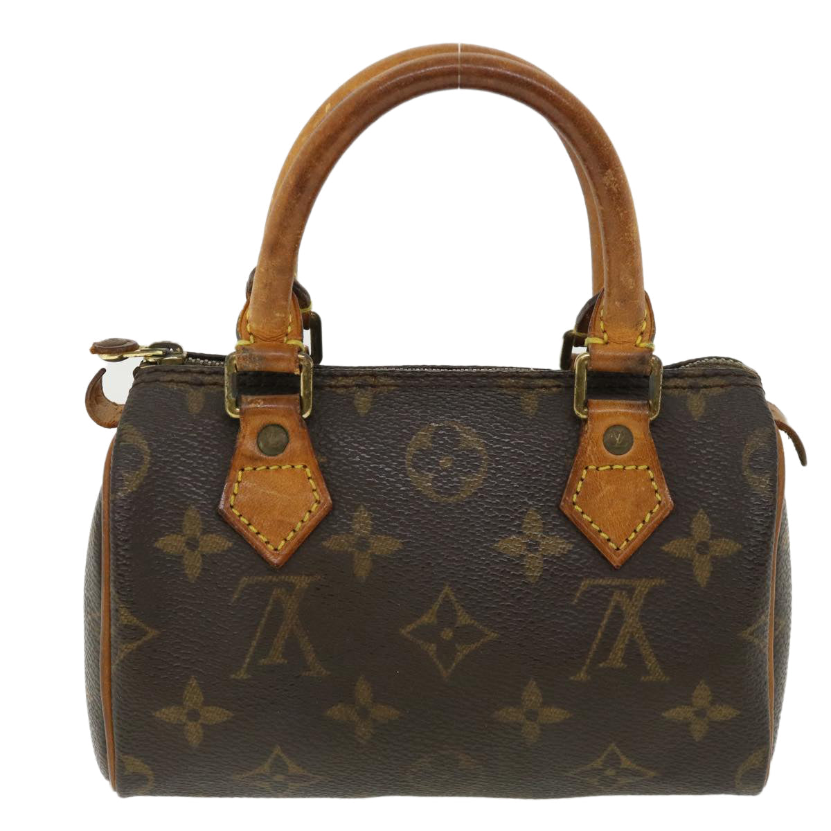 LOUIS VUITTON Monogram Mini Speedy Hand Bag M41534 LV jk2989