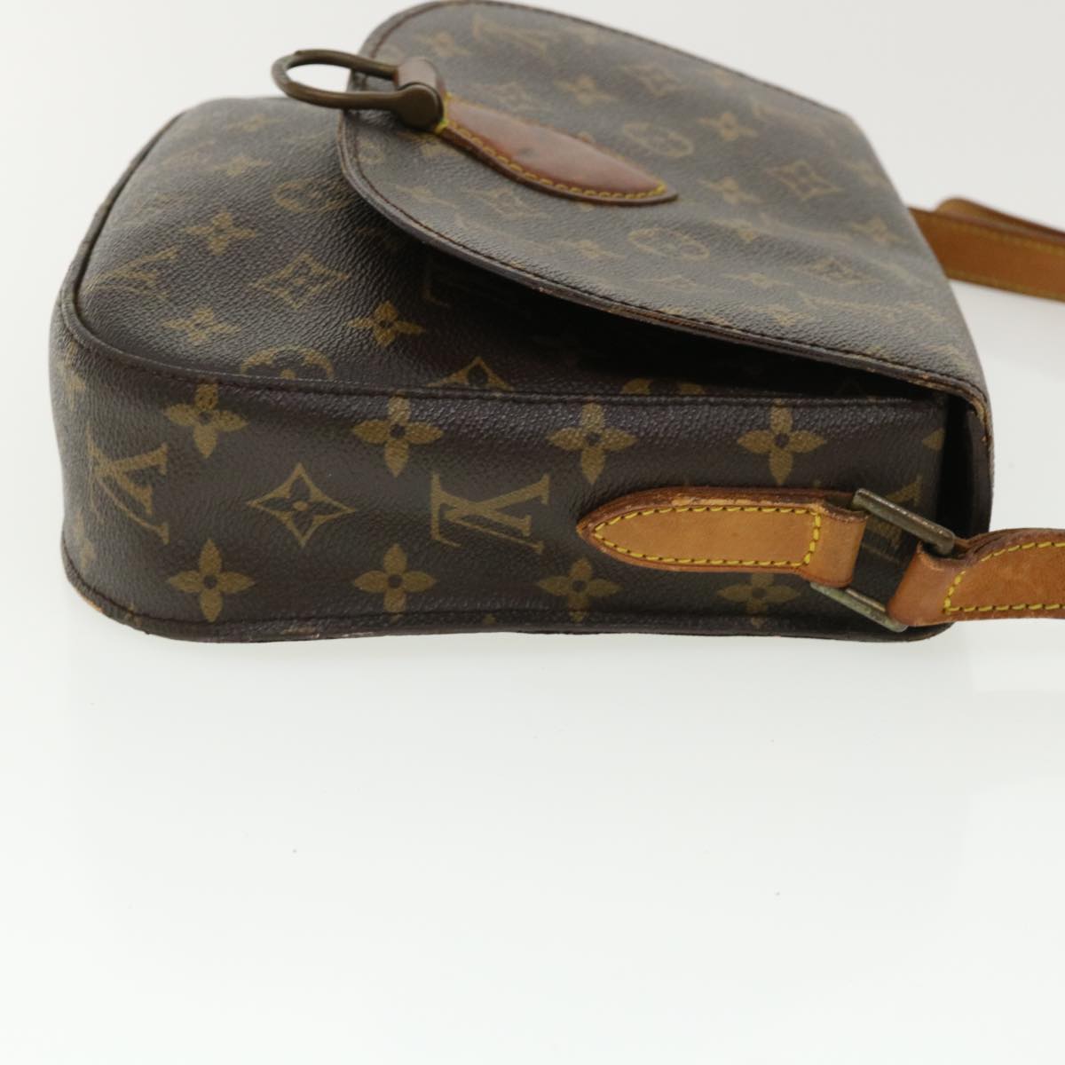 LOUIS VUITTON Monogram Saint Cloud GM Shoulder Bag M51242 LV jk3015