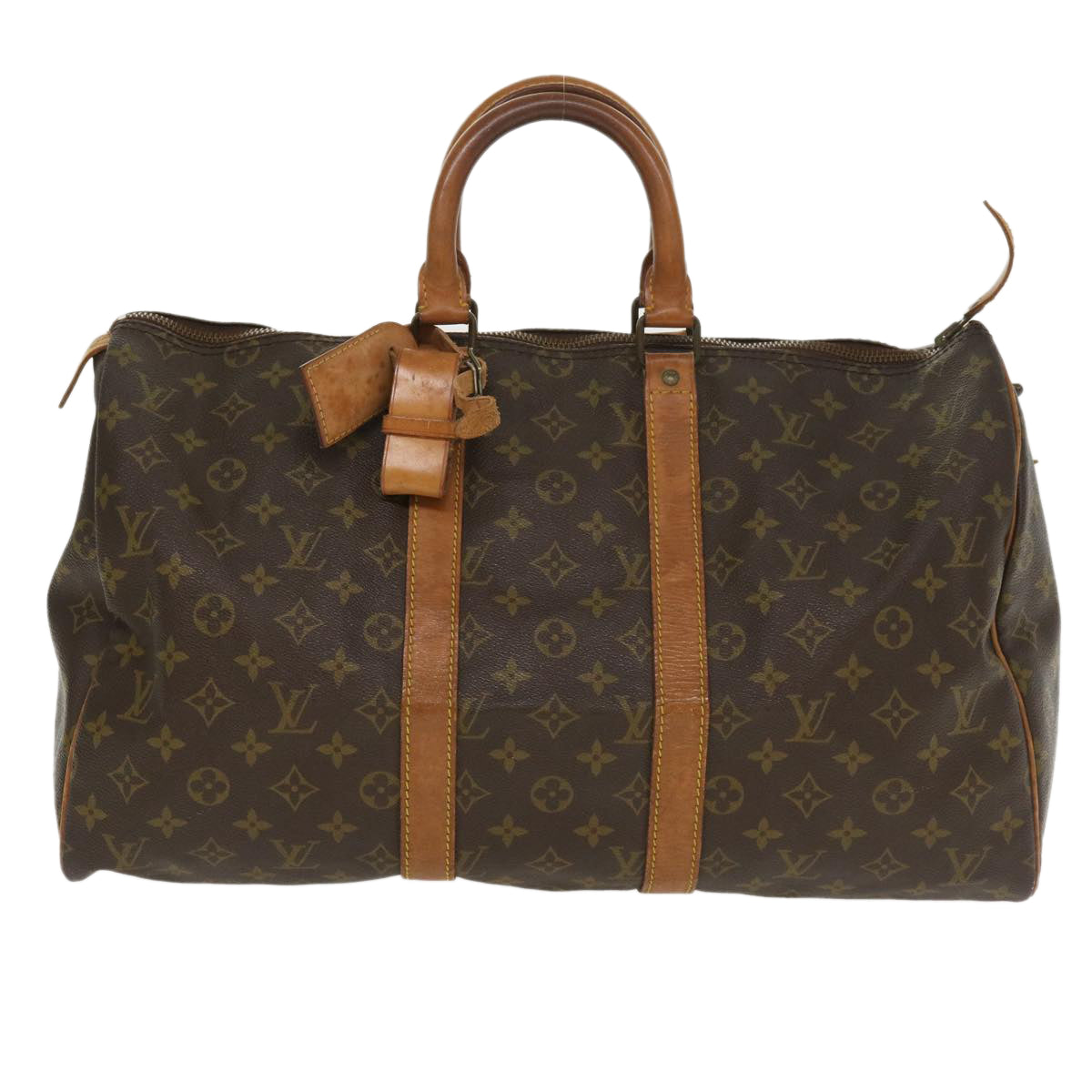 LOUIS VUITTON Monogram Keepall 45 Boston Bag Vintage M41428 LV jk3030