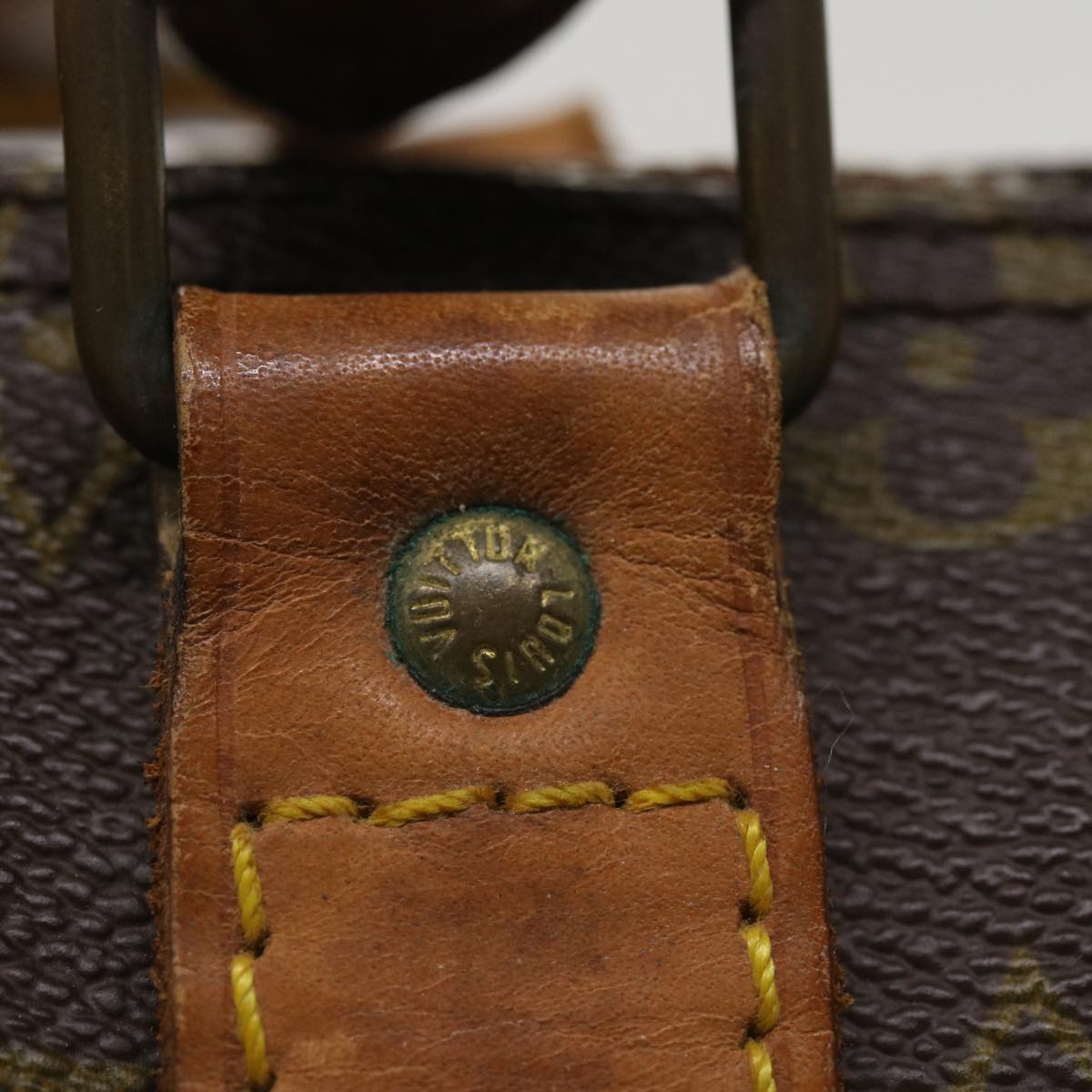 LOUIS VUITTON Monogram Keepall 45 Boston Bag Vintage M41428 LV jk3030