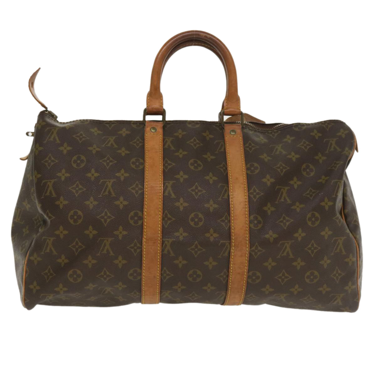 LOUIS VUITTON Monogram Keepall 45 Boston Bag Vintage M41428 LV jk3030