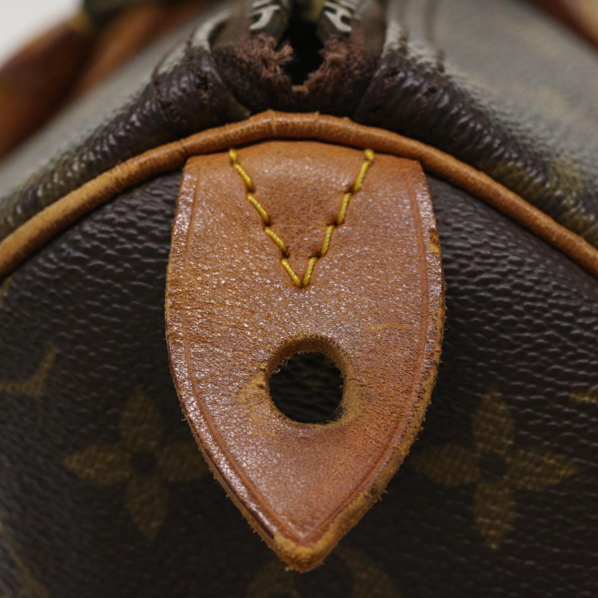 LOUIS VUITTON Monogram Speedy 35 Hand Bag M41524 LV jk3031
