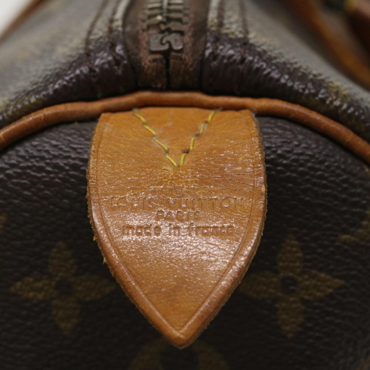 LOUIS VUITTON Monogram Speedy 35 Hand Bag M41524 LV jk3031