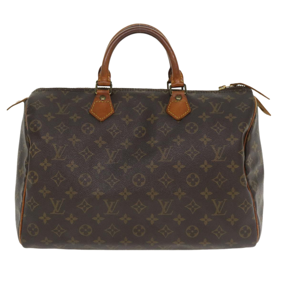 LOUIS VUITTON Monogram Speedy 35 Hand Bag M41524 LV jk3031