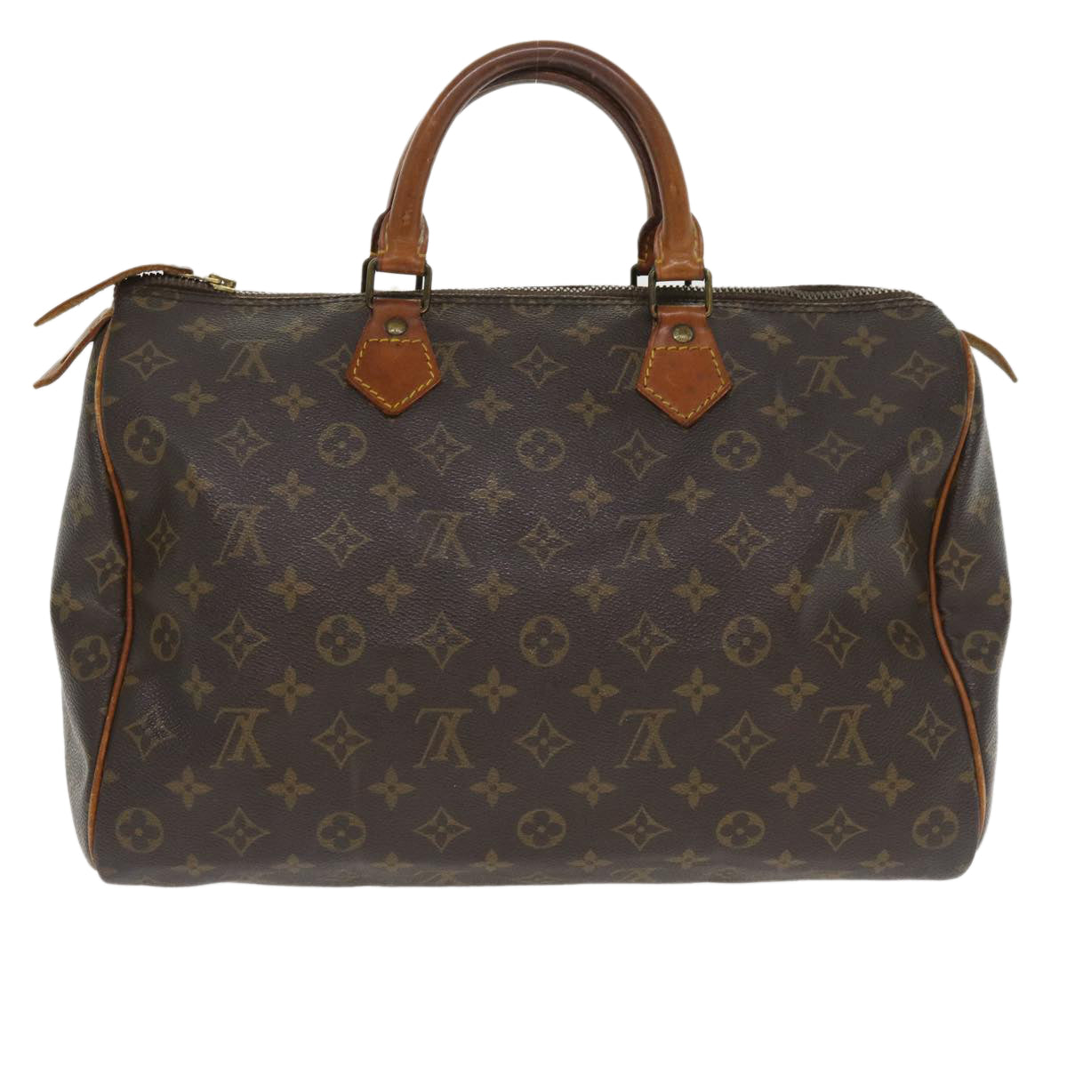 LOUIS VUITTON Monogram Speedy 35 Hand Bag M41524 LV jk3031