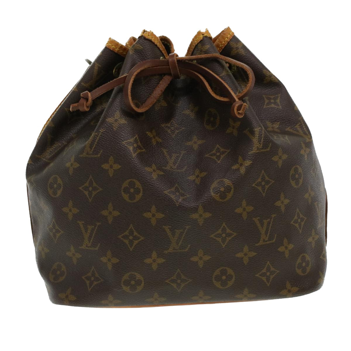 LOUIS VUITTON Monogram Petit Noe Shoulder Bag M42226 LV jk3032