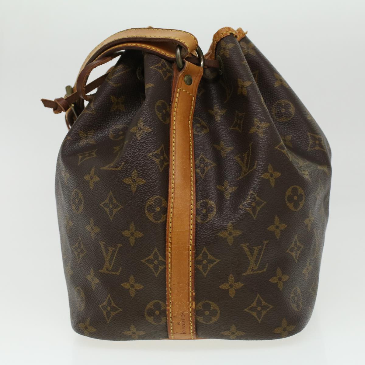 LOUIS VUITTON Monogram Petit Noe Shoulder Bag M42226 LV jk3032