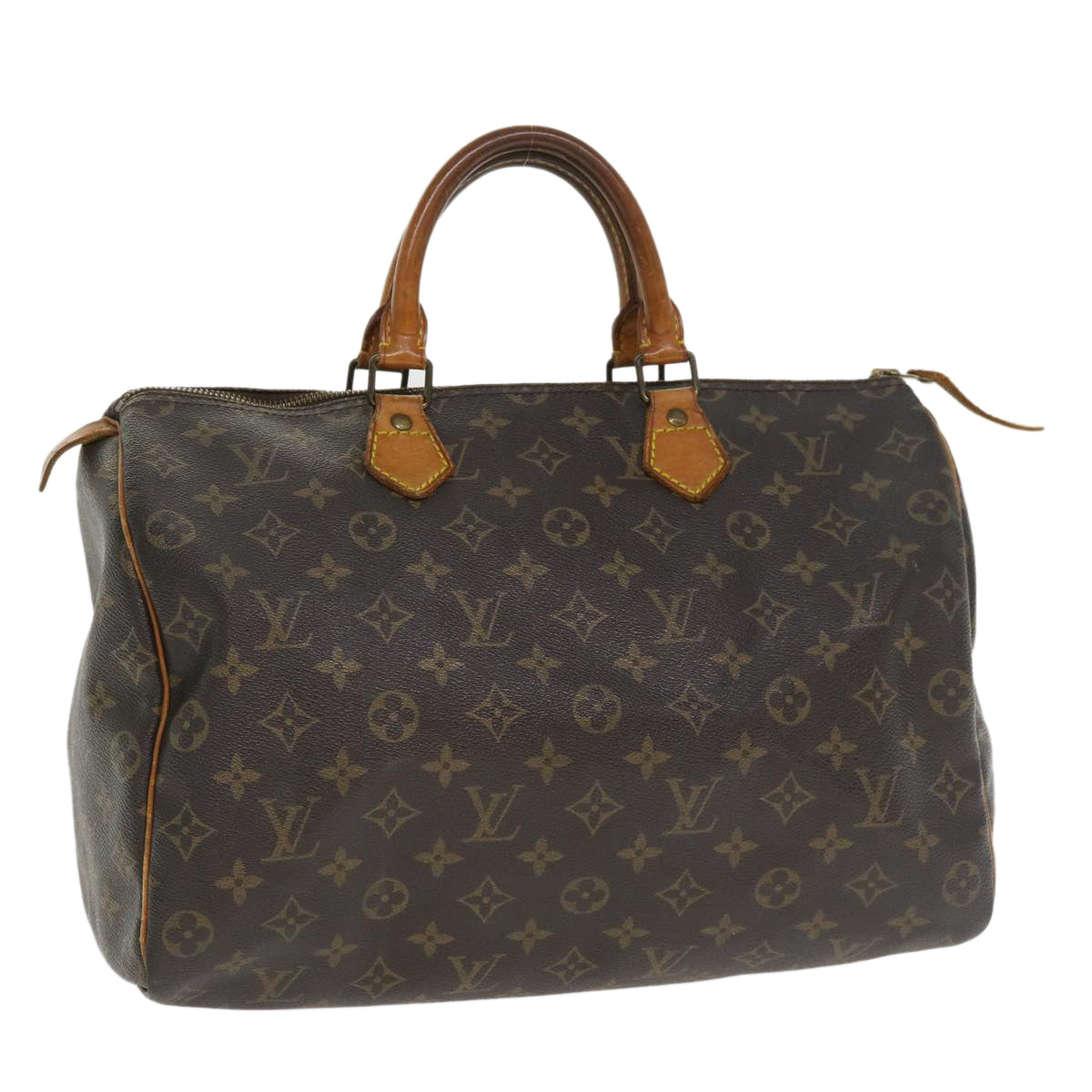 LOUIS VUITTON Monogram Speedy 35 Hand Bag M41524 LV jk3034