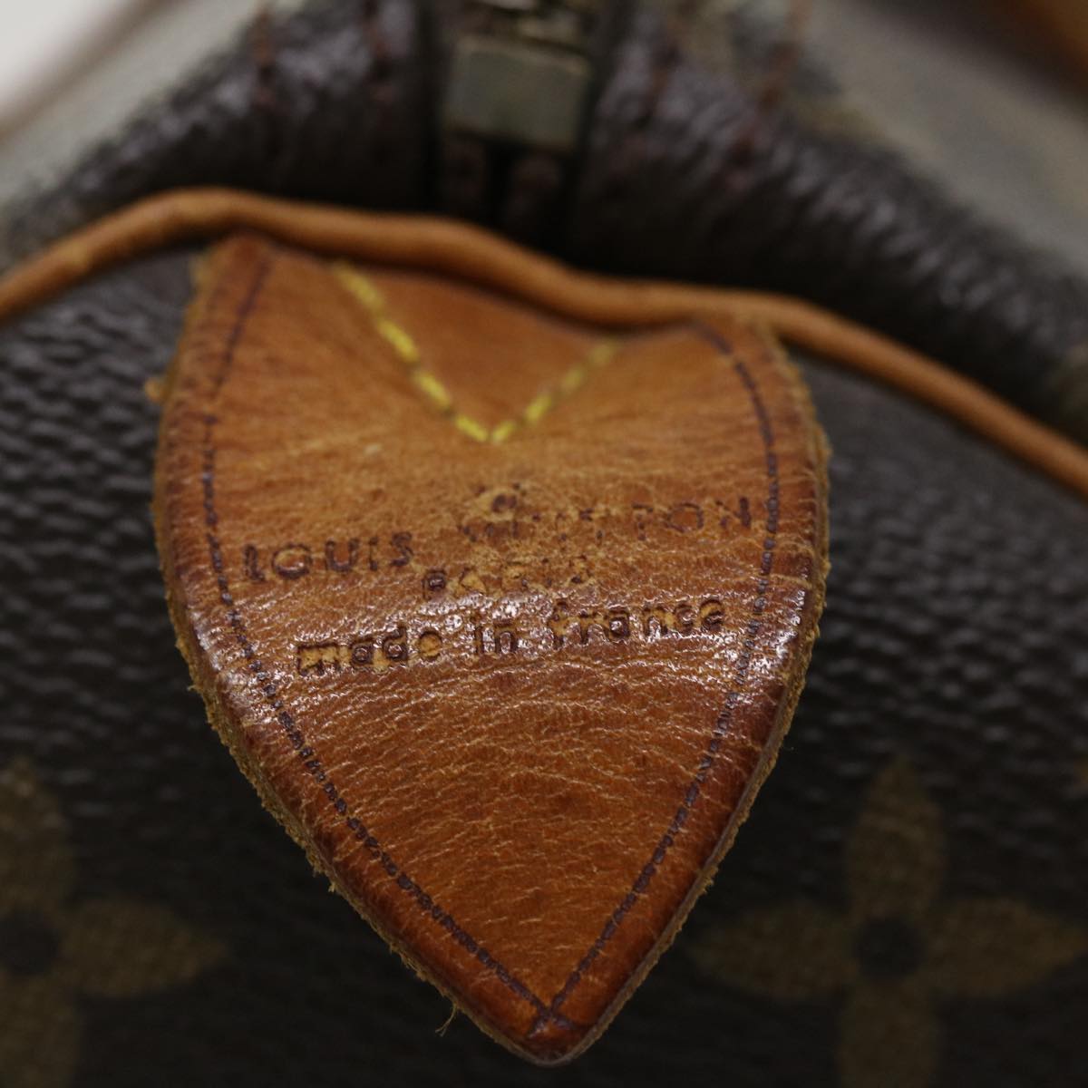 LOUIS VUITTON Monogram Speedy 35 Hand Bag M41524 LV jk3034