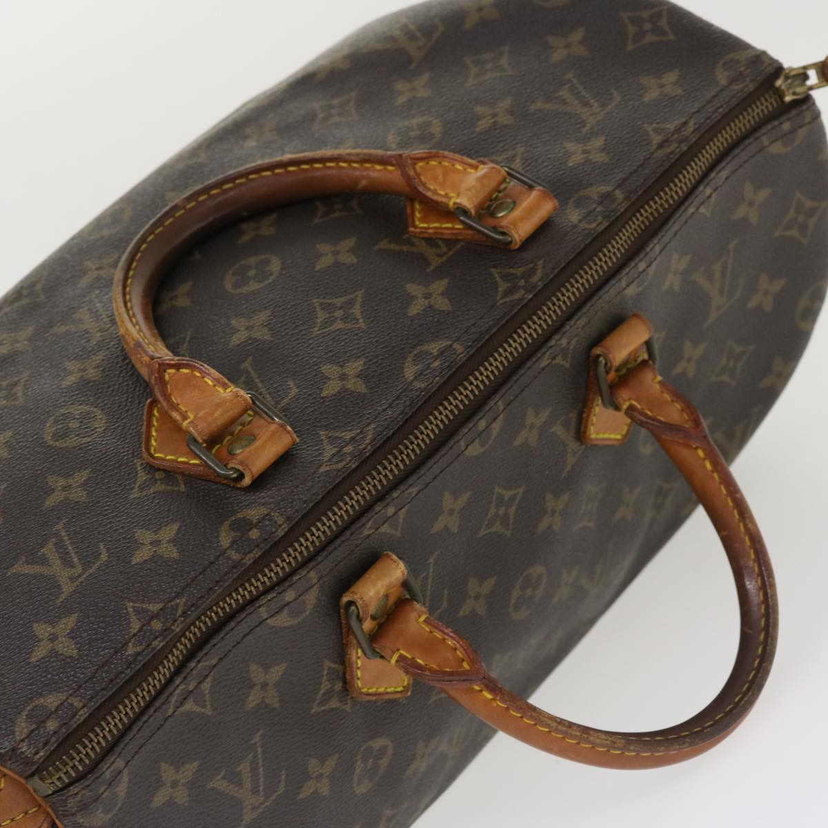 LOUIS VUITTON Monogram Speedy 35 Hand Bag M41524 LV jk3034