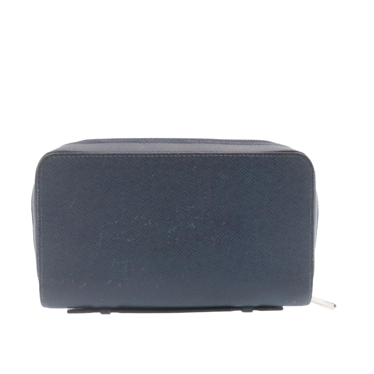 LOUIS VUITTON Taiga Zippy XL Wallet Navy M44276 LV jk328