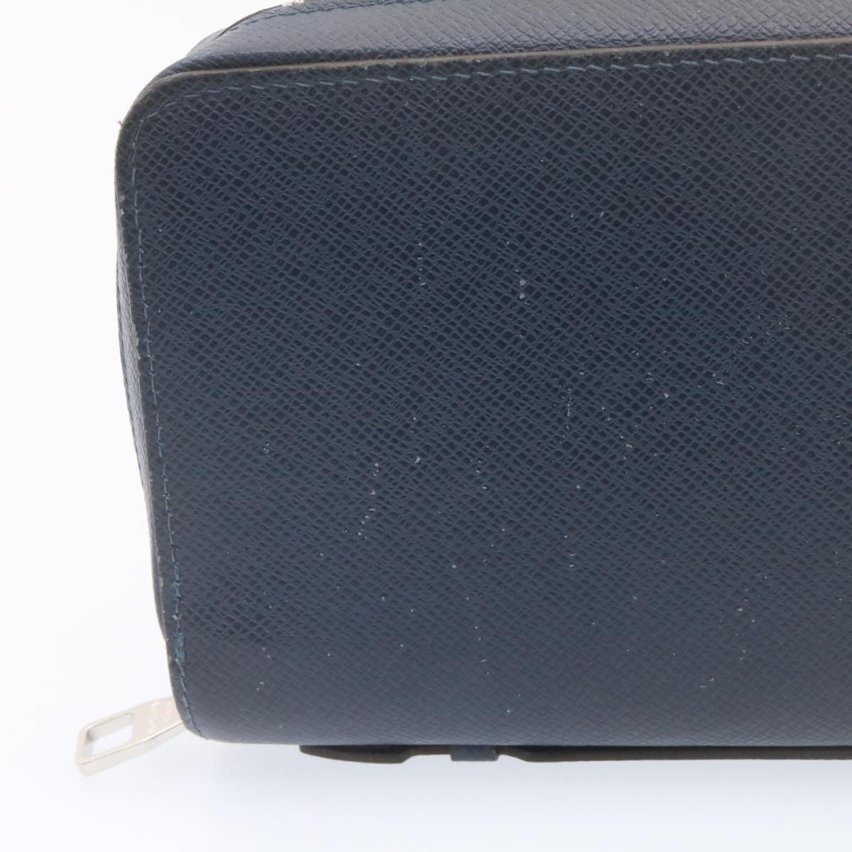 LOUIS VUITTON Taiga Zippy XL Wallet Navy M44276 LV jk328