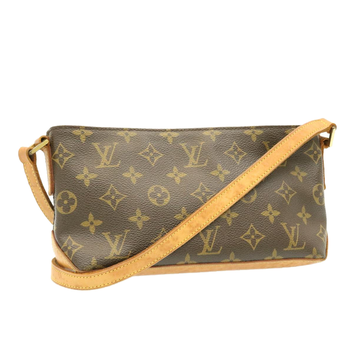 LOUIS VUITTON Monogram Trotteur Shoulder Bag M51240 LV jk353